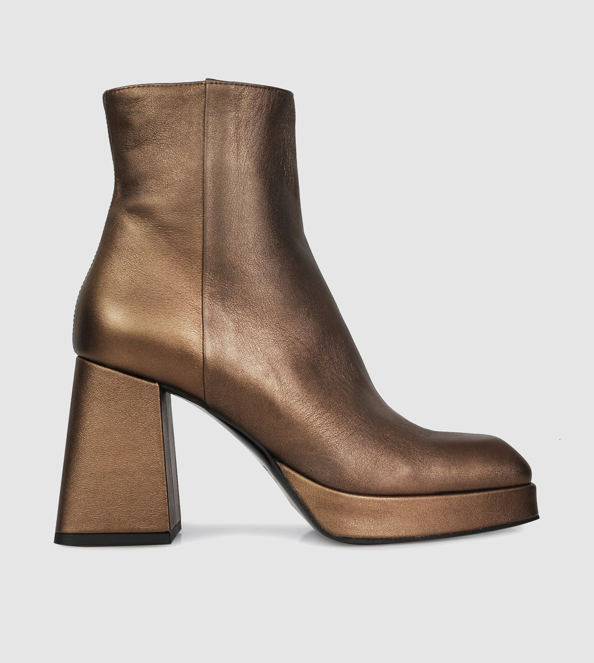 Bronze sales ankle boots