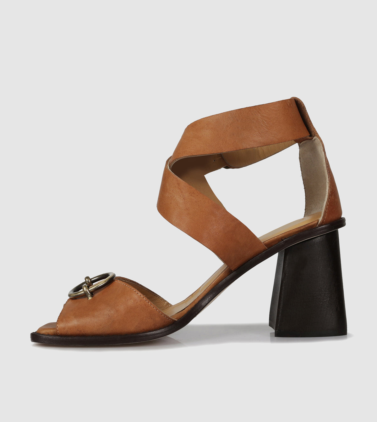 Chloe British Green Suede Leather C Logo Platform Sandal Heels 36